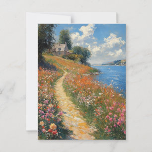 Claude Monet Vintage-Kunstpostkarte Postkarte