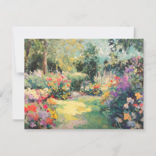 Claude Monet Vintage Postkarte