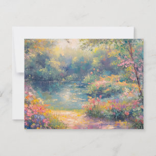 Claude Monet Vintage-Postkarte Postkarte
