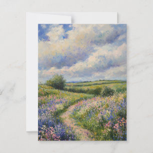 Claude Monet Vintage-Postkarte Postkarte