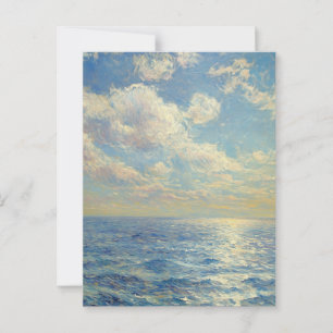 Claude Monet Vintage-Postkarte Postkarte