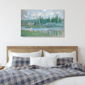 Claude Monet – Vue de Vétheuil-sur-Seine – 1880 Leinwanddruck (Insitu (Schlafzimmer))