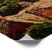 Claude Monet - Vue du village de Giverny Poster (Ecke)