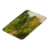 Claude Monet | Waldweg Magnet (Linke Seite)