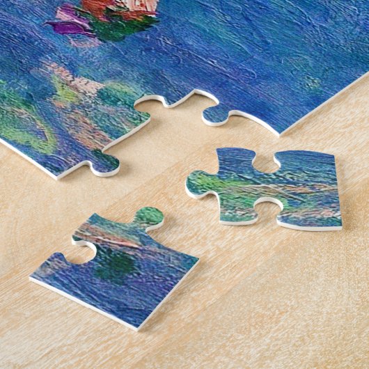 Claude Monet - Wasser-Lilien 1906 Puzzle (Seite)