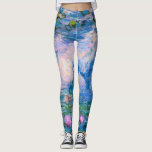 Claude Monet - Wasser-Lilien 1919 Leggings<br><div class="desc">Claude Monet - Wasser-Lilien 1919. Berühmte Kunstmalerei.</div>
