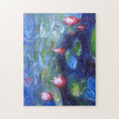 Claude Monet: Wasser-Lilien 2 Puzzle (Vertikal)