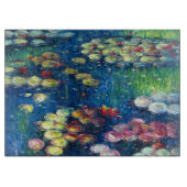 Claude Monet: Wasser-Lilien 3 Schneidebrett (Vorderseite)