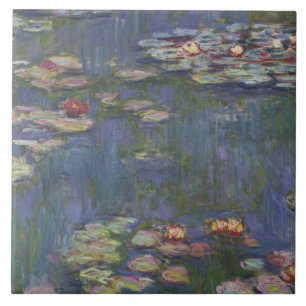 Claude Monet - Wasser-Lilien Fliese