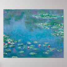 Claude Monet. Wasser Lilien. Französischer Impress