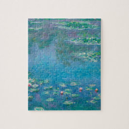 Claude Monet. Wasser Lilien. Französischer Impress Puzzle