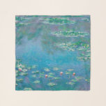 Claude Monet. Wasser Lilien. Französischer Impress Schal<br><div class="desc">Claude Monet "Water Lilies" Schal.</div>