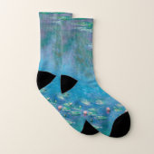 Claude Monet. Wasser Lilien. Französischer Impress Socken (Paar)