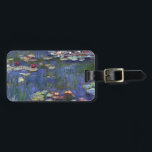 Claude Monet-Wasser-Lilien Gepäckanhänger<br><div class="desc">Claude Monet-Wasser-Lilien</div>