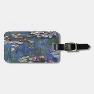 Claude Monet-Wasser-Lilien Gepäckanhänger