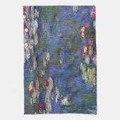 Claude Monet-Wasser-Lilien Geschirrtuch (Vertikal)