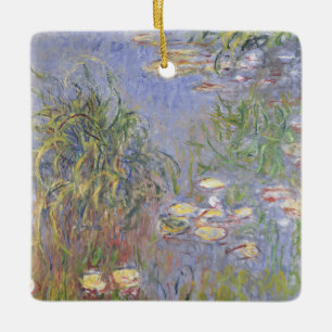 Claude Monet Wasser-Lilien, Gruppe des Grases Keramikornament