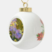 Claude Monet: Wasser-Lilien Keramik Kugel-Ornament (Rechts)