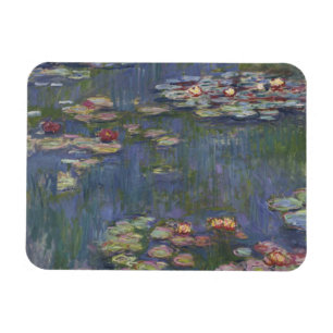 Claude Monet - Wasser-Lilien Magnet