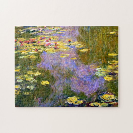 Claude Monet: Wasser-Lilien Puzzle (Horizontal)
