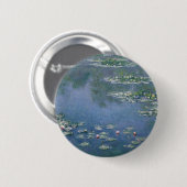 Claude Monet - Wasser-Lilien - Ryerson 1906 Button (Vorne & Hinten)