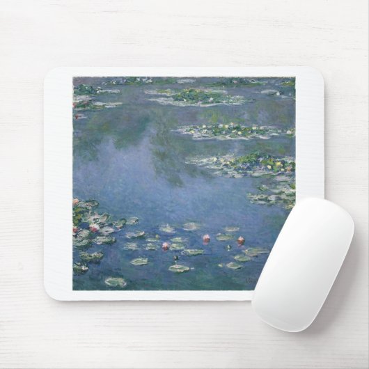 Claude Monet - Wasser-Lilien - Ryerson 1906 Mousepad (Mit Mouse)