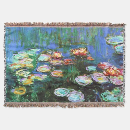 Claude Monet-Wasser-Lilien-Teich Decke (Vorderseite)