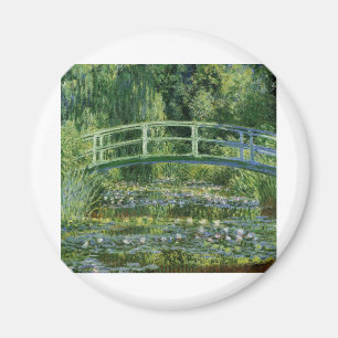 Claude Monet-Wasser-Lilien und japanische Brücke Magnet