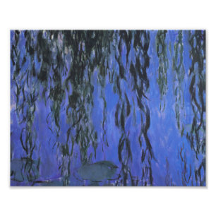 Claude Monet - Wasser-Lilien und weinende Weide Fotodruck