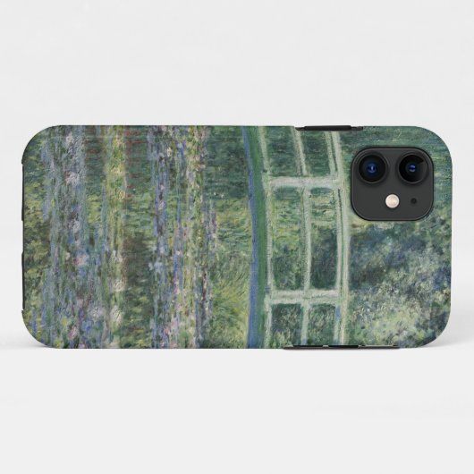 Claude Monet - Wasserläufer und Japanische Brücke Case-Mate iPhone Hülle (Rückseite (Horizontal))