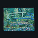 Claude Monet - Wasserläufer und Japanische Brücke Fußmatte<br><div class="desc">Claude Monet - Wasserläufer und Japanische Brücke</div>