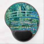 Claude Monet - Wasserläufer und Japanische Brücke Gel Mousepad<br><div class="desc">Claude Monet - Wasserläufer und Japanische Brücke (1899)</div>