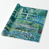 Claude Monet - Wasserläufer und Japanische Brücke Geschenkpapier (Ungerollt)