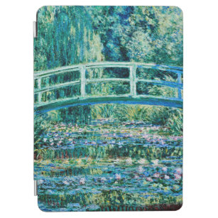 Claude Monet - Wasserläufer und Japanische Brücke iPad Air Hülle