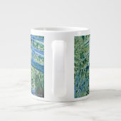 Claude Monet - Wasserläufer und Japanische Brücke Jumbo-Tasse (Rückseite)