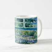 Claude Monet - Wasserläufer und Japanische Brücke Kaffeetasse (VorderseiteRechts)