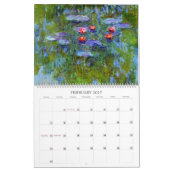Claude Monet Wasserlilie Kalender (Feb 2027)