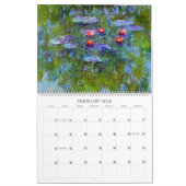 Claude Monet Wasserlilie Kalender (Feb 2026)