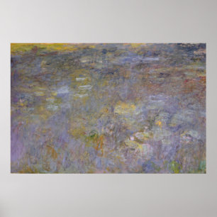 Claude Monet   WASSERLILIE Poster