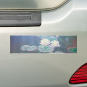 Claude Monet - Wasserlilien, Abend-Effekt Autoaufkleber (Auf Auto)