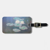 Claude Monet - Wasserlilien, Abend-Effekt Gepäckanhänger (Vorderseite horizontal)