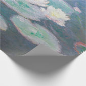 Claude Monet - Wasserlilien, Abend-Effekt Geschenkpapier (Ecke)