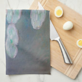 Claude Monet - Wasserlilien, Abend-Effekt Geschirrtuch (Viertel Falte)