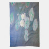 Claude Monet - Wasserlilien, Abend-Effekt Geschirrtuch (Vertikal)