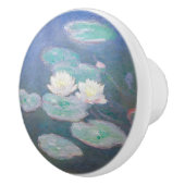 Claude Monet - Wasserlilien, Abend-Effekt Keramikknauf (Rechts)