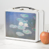 Claude Monet - Wasserlilien, Abend-Effekt Metall Brotdose (Beispiel)
