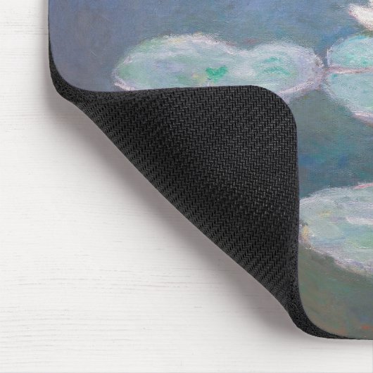 Claude Monet - Wasserlilien, Abend-Effekt Mousepad (Ecke)