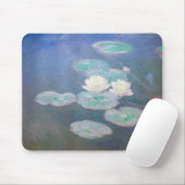 Claude Monet - Wasserlilien, Abend-Effekt Mousepad (Mit Mouse)