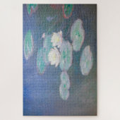 Claude Monet - Wasserlilien, Abend-Effekt Puzzle (Vertikal)