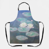 Claude Monet - Wasserlilien, Abend-Effekt Schürze (Vorderseite)